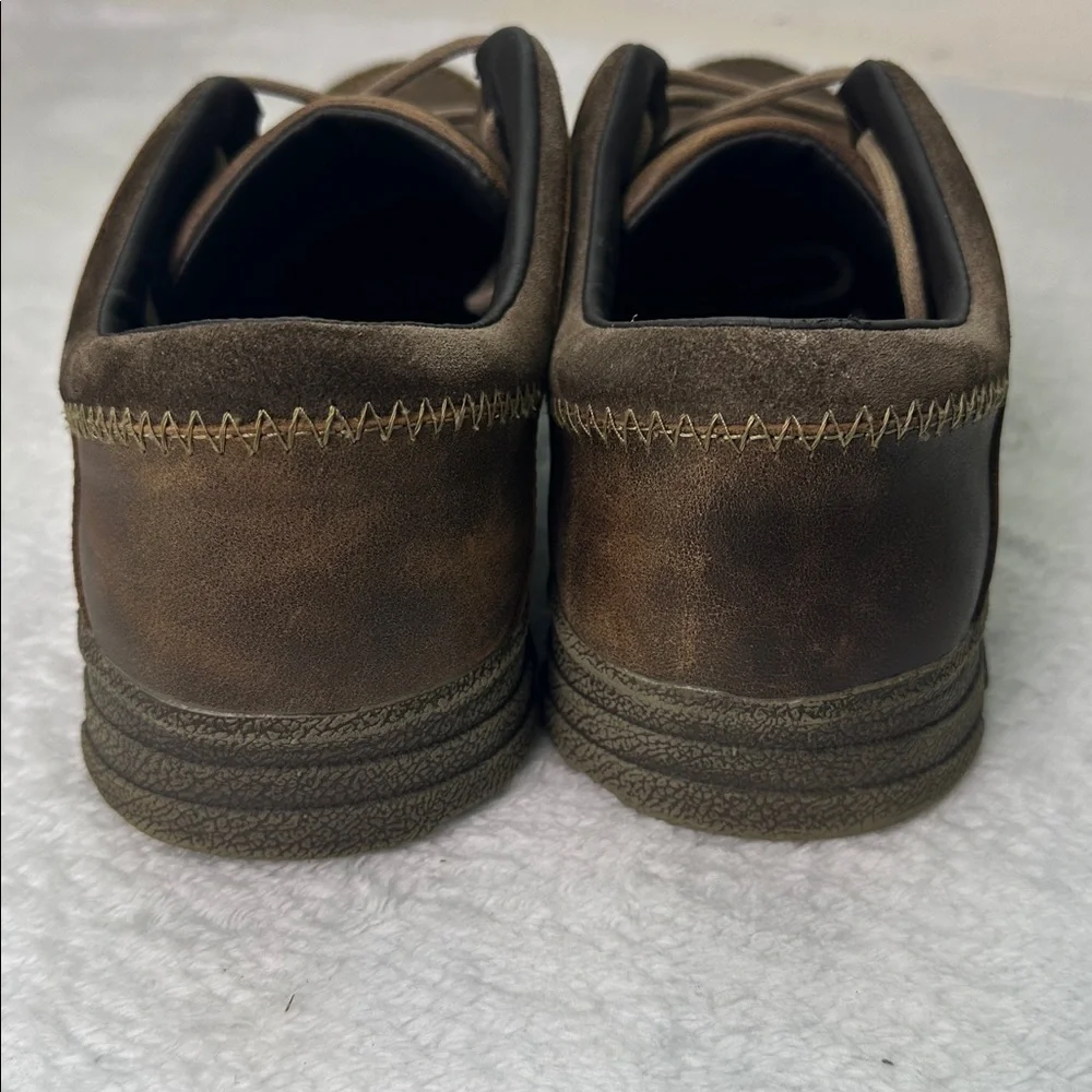 Red Wing Irish Setter Hunt Mens 11.5 Oxford Distressed Leather Shoe Brown Casual